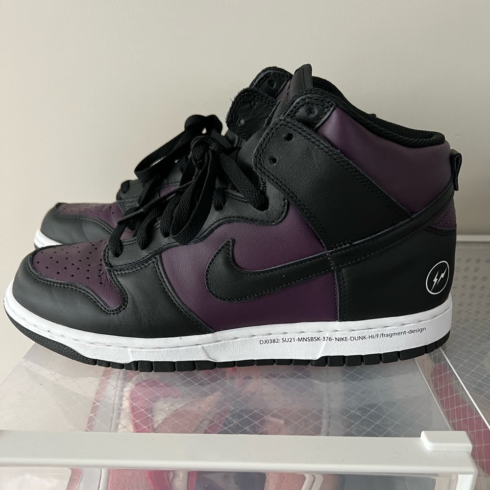 Nike x Fragment Dunk High 2020